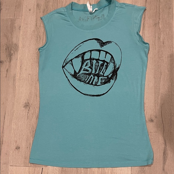 Fornarina Aqua Graphic Tee - Picture 1 of 6